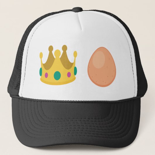 Prince Egg hat Truckerkappe (Vorderseite)