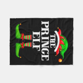 Prince Elf Matching Family Group Christmas Party P Fleecedecke (Vorderseite (Horizontal))