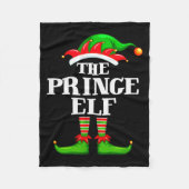 Prince Elf Matching Family Group Christmas Party P Fleecedecke (Vorderseite)