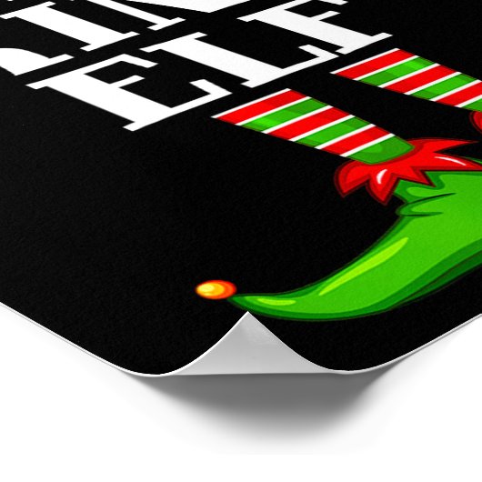 Prince Elf Matching Family Group Christmas Party P Poster (Ecke)