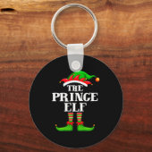 Prince Elf Matching Family Group Christmas Party P Schlüsselanhänger (Vorderseite)