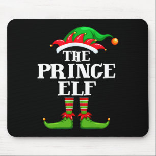 Prince Elf Matching Family Group Weihnachten Party Mousepad