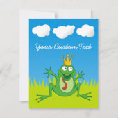 Prince Frog 4,25" x 5,5" (Vorderseite)