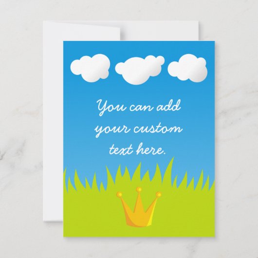 Prince Frog 4,25" x 5,5" (Rückseite)