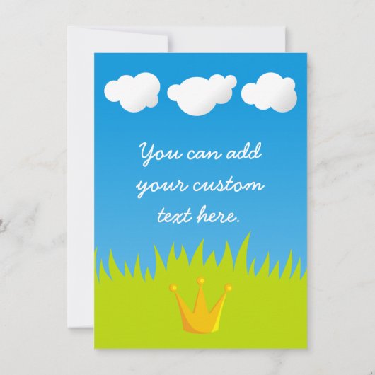 Prince Frog 4,5" x 6,25" (Rückseite)