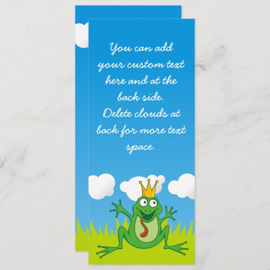 Prince Frog 4 Zoll x 9,25 Zoll (Vorne/Hinten)