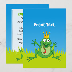 Prince Frog Einladung
