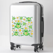 Prince Frog Icon Set Stickers Aufkleber (Koffer)