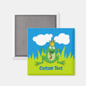 Prince Frog Magnet (Vorderseite/Rückseite)