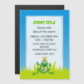 Prince Frog Magnetkarte (Vorne/Hinten)