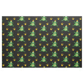 Prince Frog mit Kronenmuster Stoff (Fat Quarter (45,7 x 55,9 cm))