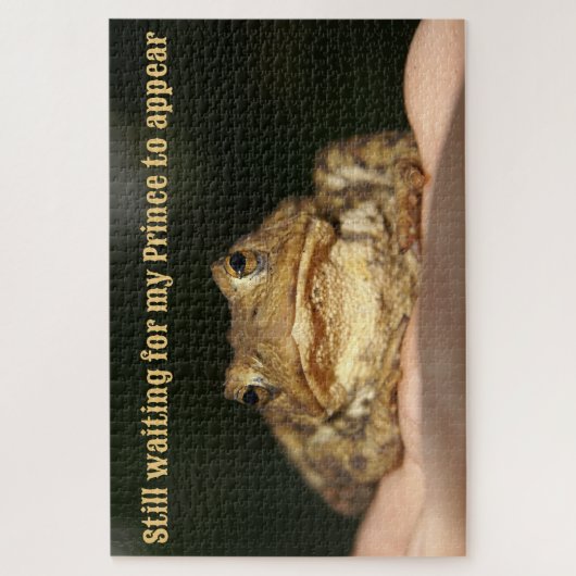 Prince Frog oder Tote gerade gewartet Puzzle (Vertikal)