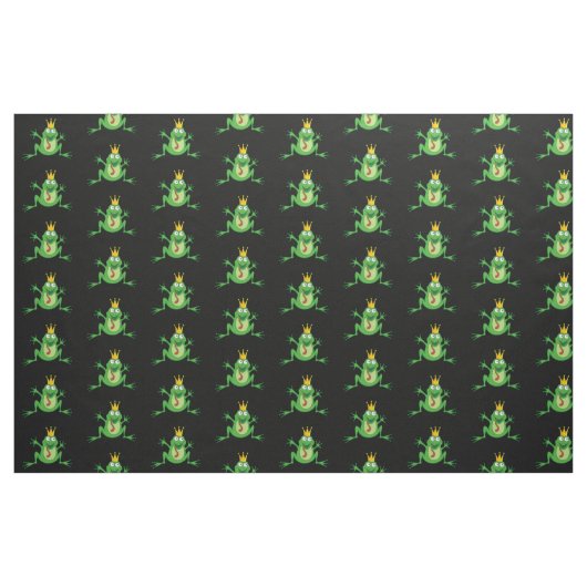Prince Frog Pattern Stoff (Fat Quarter (45,7 x 55,9 cm))