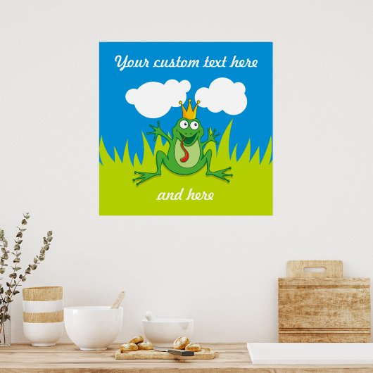 Prince Frog Poster (Küche)