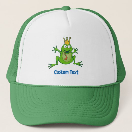Prince Frog Trucker Hat Truckerkappe (Vorderseite)