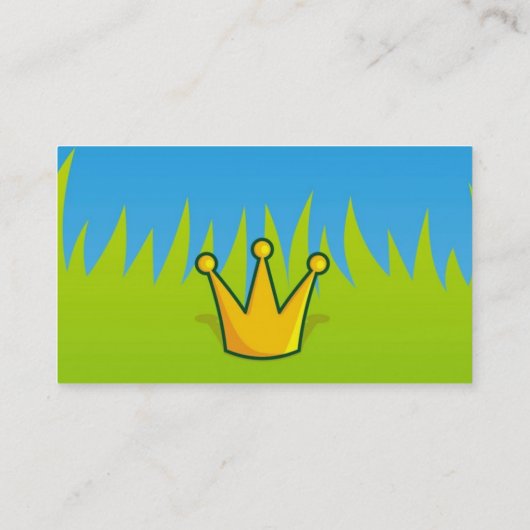 Prince Frog Visitenkarte (Rückseite)