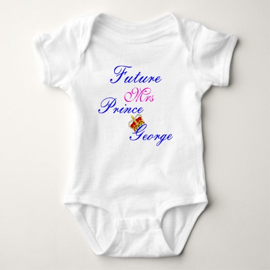 Prince George Baby Tshirt (Vorderseite)