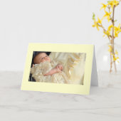 Prince George Christening Karte (Gelbe Blume)
