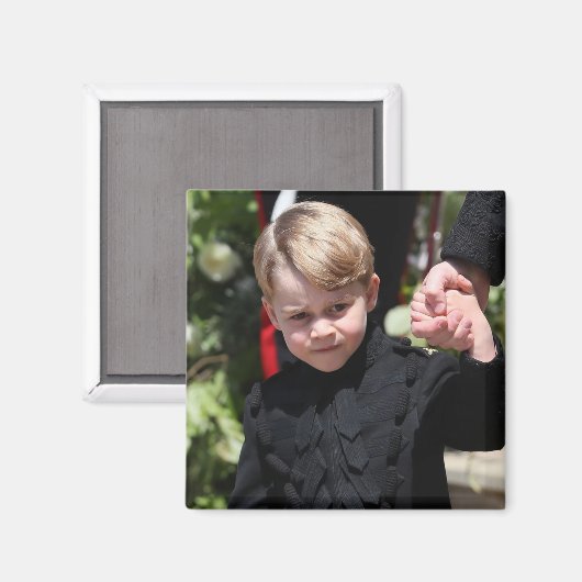 Prince George Magnet (Vorderseite/Rückseite)