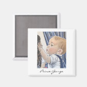 Prince George  Magnet (Vorderseite/Rückseite)