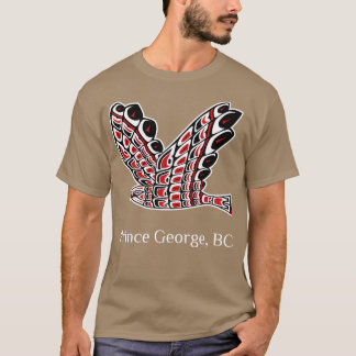 Prince George Redwedk Hawk Native Bird of Prey Ar T-Shirt