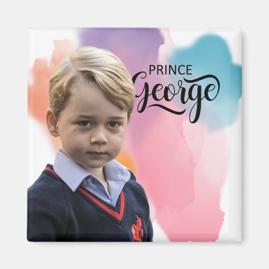Prince George Royal Family Magnet (Vorne)