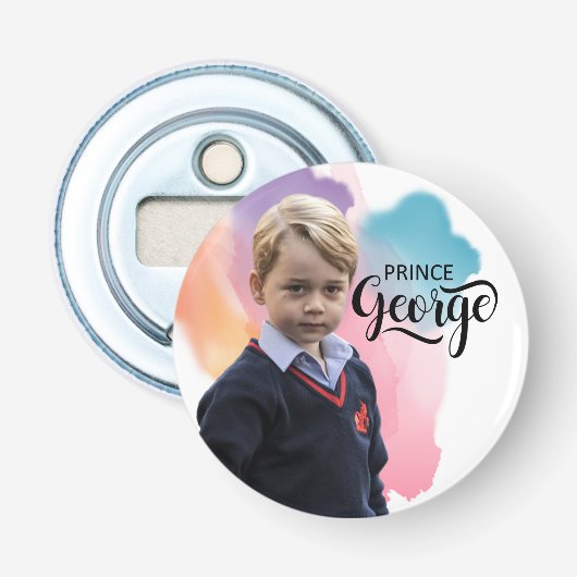Prince George Royal Family Magnet Flaschenöffner (Vorderseite)