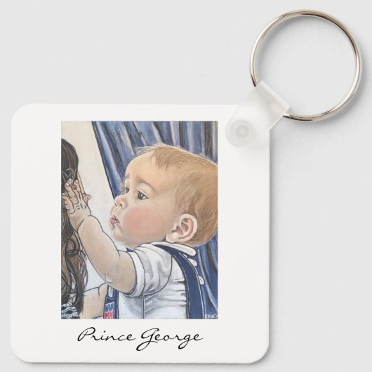 Prince George Schlüsselanhänger (Rückseite)