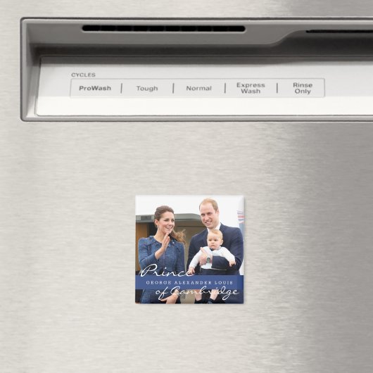 Prince George - William & Kate Magnet (In Situ (Geschirrspüler))