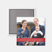 Prince George - William & Kate Magnet (Vorderseite/Rückseite)