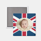 Prince George - William & Kate Magnet (Vorderseite/Rückseite)