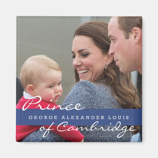 Prince George - William & Kate Magnet (Vorne)