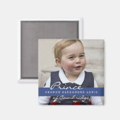 Prince George - William & Kate Magnet (Vorderseite/Rückseite)