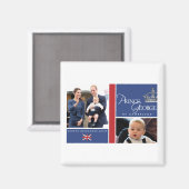 Prince George - William & Kate Magnet (Vorderseite/Rückseite)