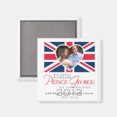 Prince George - William & Kate Magnet (Vorderseite/Rückseite)