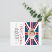 Prince George - William & Kate Postkarte (Stehend Vorderseite)