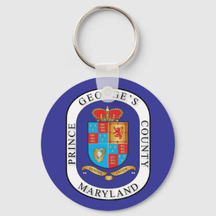 Prince George's Landkreis Siegel Schlüsselanhänger