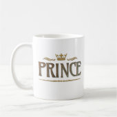 PRINCE - Großmittelalterliche Königliche Krone Kaffeetasse (Links)