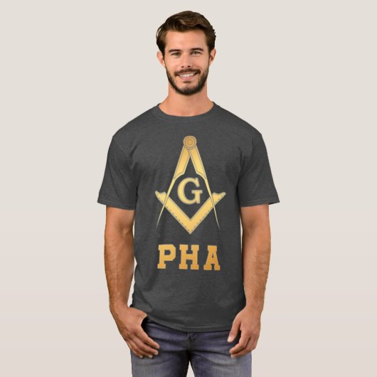 Prince Hall Mason Apparel PHA Mason Freemason T-Shirt (Vorne ganz)