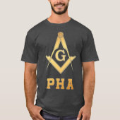 Prince Hall Mason Apparel PHA Mason Freemason T-Shirt (Vorderseite)