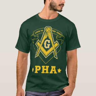 Prince Hall Mason Blick auf die East PHA Väter T-Shirt