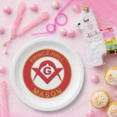 Prince Hall Mason Pappteller (Party)