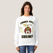 Prince Hall Shriner Noble Mystic Shrine Mason P Sweatshirt (Vorne ganz)