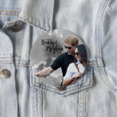 Prince Harry & Meghan Markle Button (Beispiel)