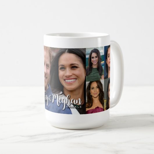 Prince Harry & Meghan Markle Kaffeetasse (VorderseiteRechts)