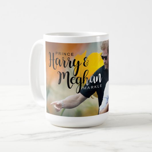 Prince Harry & Meghan Markle Kaffeetasse (Vorderseite Links)