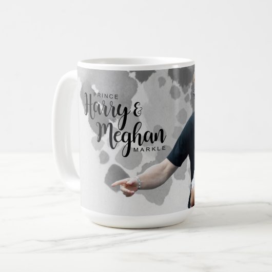 Prince Harry & Meghan Markle Kaffeetasse (Vorderseite Links)