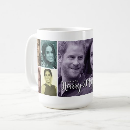 Prince Harry & Meghan Markle Kaffeetasse (Vorderseite Links)