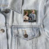 Prince Harry & Meghan Markle Royal Wedding 2018 Button (Beispiel)