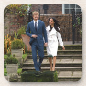 Prince Harry Meghan Markle Royal Wedding Getränkeuntersetzer (Vorderseite)